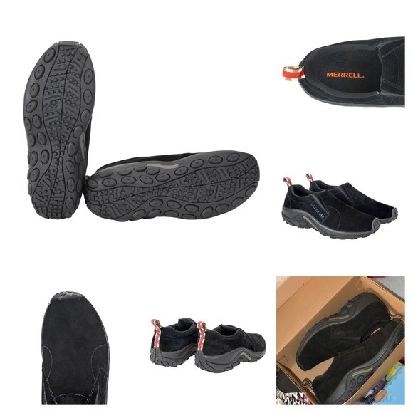 Merrell Men's Jungle Moc Shoe Color:Black‎ (Midnight) - Picture 1 of 9
